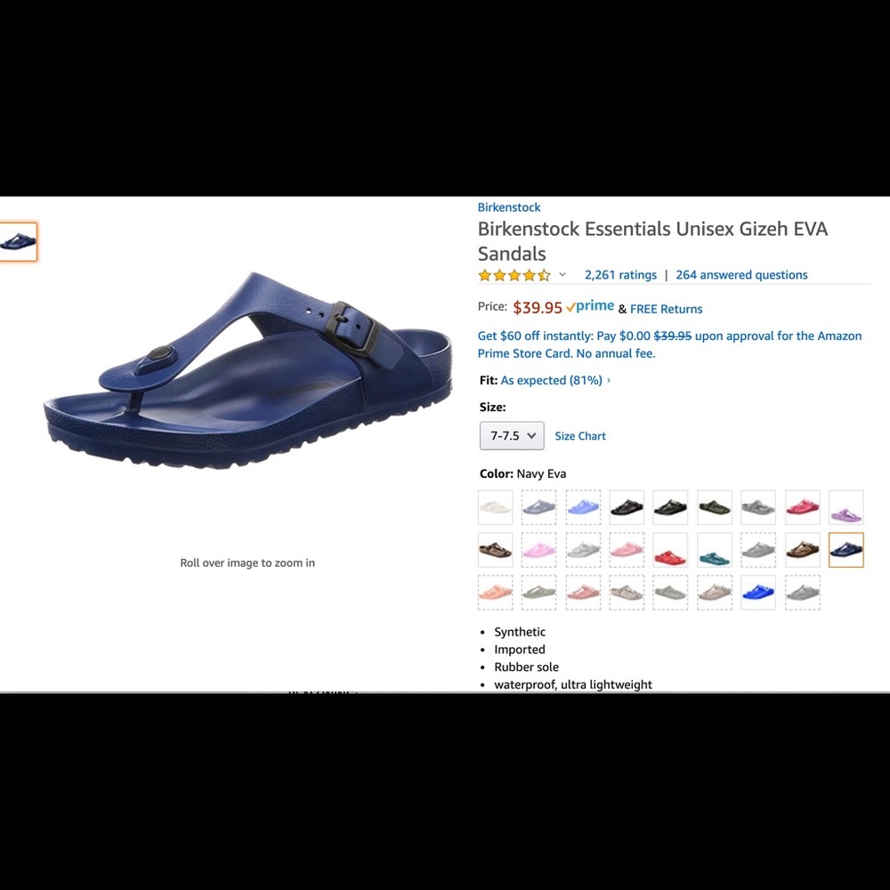 Blue Birkenstock’s 💙